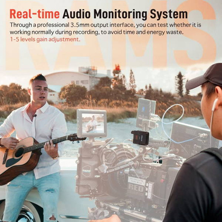 SYNCO T1 WIRELESS UHF MICROPHONE SYSTEM - 1 RECEIVER