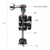 Arm Holder 3d Magic Arm Mount 1/4" For Gopro / Sjcam / Xiaomi / DJI / Insta360 / Pu842b