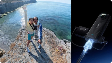 Insta360 X5/X4 Air Mic Adapter | adapter do mikrofonu