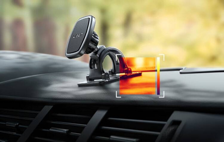 Lisen magnetic dashboard holder (black)