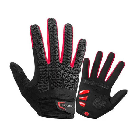 Rockbros cycling gloves size: L S169-1BR (black and red)
