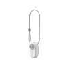 Housing with a security cable for the Insta360 GO 3/GO 3S CINSBATK magnetic pendant (white)