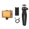 Puluz live recording kit: tripod + LED lamp + PKT3131B phone clip