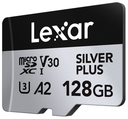 Lexar microSDXC Professional SILVER Plus R205/W150 128GB