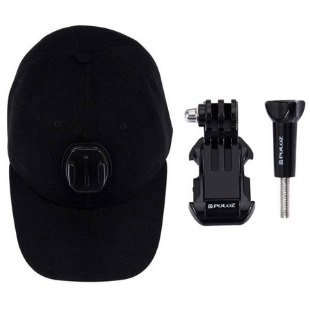 Puluz PU195 cap with a sports camera mount