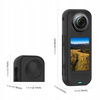 Puluz PU757B | Silicone Case + Lens Cap | Protective Cover for Insta360 X5 | Black