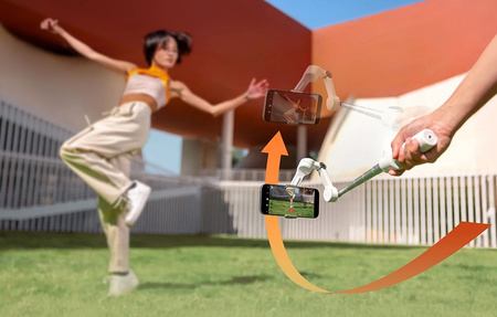  Insta360 Flow 2 Pro AI Tracker Bundle |Made for iPhone |zestaw szary