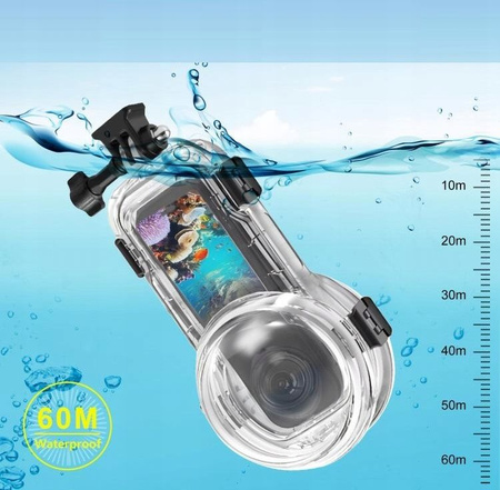 Puluz PU756T | Insta360 X5 Invisible Dive Case | Invisible housing | 60m | waterproof