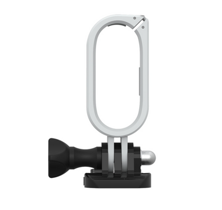 Housing / Frame with Telesin mount for Insta360 GO 2 (IS-CFR-002) white