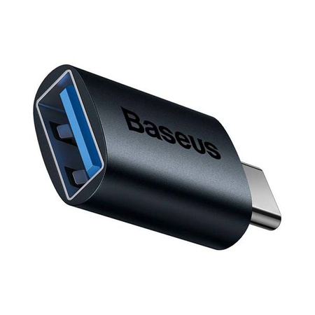 Baseus Ingenuity - adapter USB-C do USB-A, OTG (niebieski)