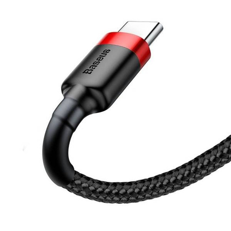Baseus Cafule 3A 1m USB to USB-C cable (red-black)