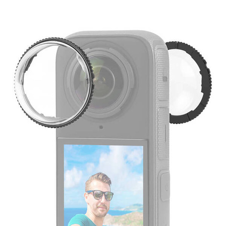 PULUZ polycarbonate lens cover for Insta360 X4