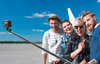 Telesin GP-MNP-002 | Carbon fiber selfie stick 120 cm