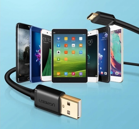 UGREEN US287 | Cabel USB do USB-C | 1,5m | Black