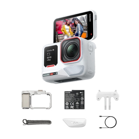Insta360 Ace Pro 2 Arctic White Xplorer Bundle | Kamera sportowa 8K z zaawansowanymi akcesoriami