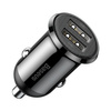 Baseus Grain Pro 2x USB 4.8A car charger (black)