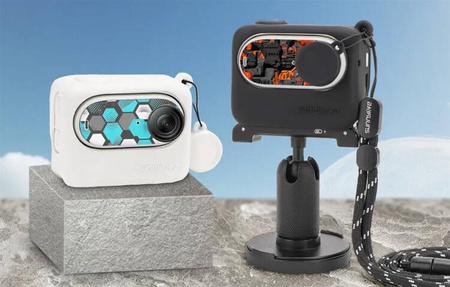 Sunnylife Insta360 GO 3 protective case White with stickers