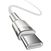 Baseus Cafule USB-C to USB-C cable, 100W, 2m (white)