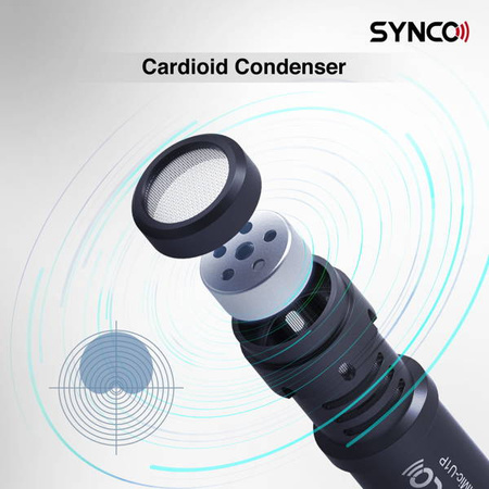 Synco U1P Mikrofon Kardioidalny Do Smartfonów - Tabletów TRRS 3.5MM