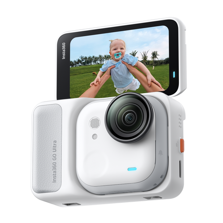 Insta360 GO Ultra Standard Bundle | Kamera sportowa | 4K | 53g | Arctic White