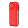 PULUZ silicone protective case for Insta360 X4 (red)