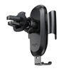 Gravity car holder for Baseus phone (black)