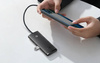 Baseus Lite Series 4in1 Hub USB to 4x USB 3.0 25cm (black)