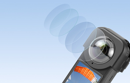 Osłona obiektywu ze szkła optycznego do Insta360 X4