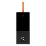 Baseus Elf 20000mAh power bank, PD, 2xUSB, USB-C + USB-C cable 65W (black)