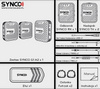 SYNCO G1 A2 WIRELESS MICROPHONE SYSTEM 2.4 GHZ - 2 RECEIVERS