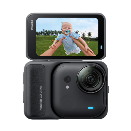 Insta360 GO Ultra Creator Bundle | Zestaw z kamerą sportową | 4K | 53g | Midnight Black