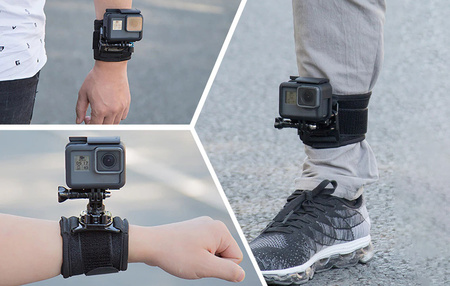 Wristband Swivel Mount 360s For Gopro / Sjcam / Xiaomi / DJI / Telesin Gp-wfs-220