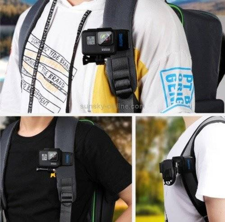 RUIGPRO 360° Strap mount for sports cameras