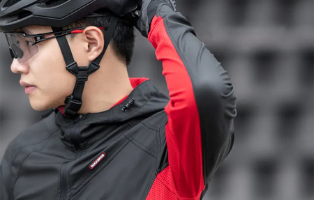 Rockbros 15420381003 | Cycling jacket | Size: L | Black-red