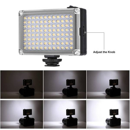 LED Lamp 104 Led Puluz 3200-6400k For Camera Phone Camera 1/4 ISO / Pu4096