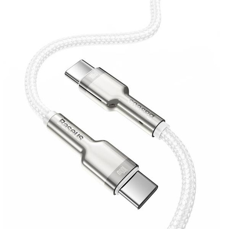 Baseus Cafule USB-C to USB-C cable, 100W, 2m (white)