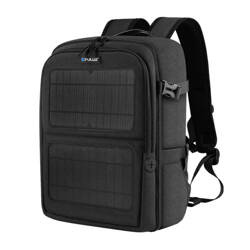 Puluz PU5018B photo backpack with solar panels, waterproof