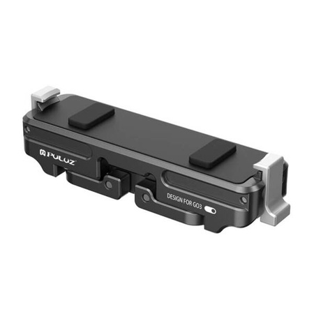 PULUZ PU972B | aluminum holder with quick connector for Insta360 GO 3 / GO 3S cameras