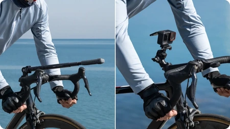 Insta360 Bike Headset Cap Mount | bicycle stem mount for sports cameras