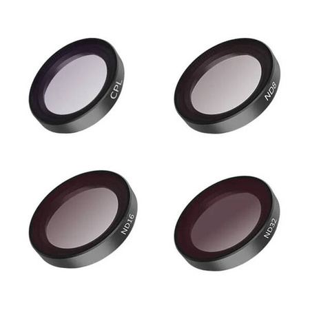 Telesin IS-FLT-G03 | set of 4 CPL/ND8/ND16/ND32 filters for Insta360 GO 3 camera