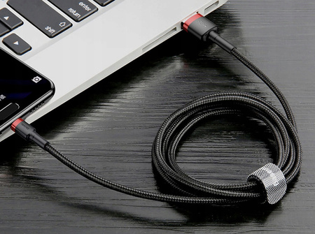 Baseus Cafule 3A 1m USB to USB-C cable (red-black)