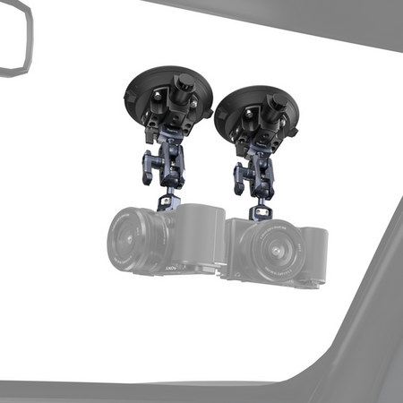 SmallRig 4236B | Zestaw z Przyssawką 4" do Montażu Kamery (do ujęć z pojazdu)