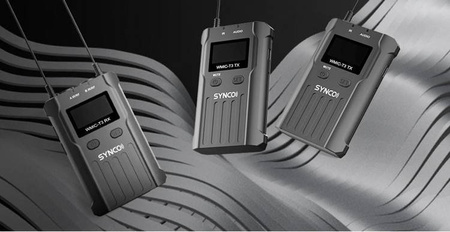 Synco T3 Bezprzewodowy System Mikrofonowy UHF - 2 Odbiorniki