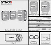 BEZPRZEWODOWY SYSTEM MIKROFONOWY SYNCO G1 A2 2,4 GHZ - 2 ODBIORNIKI