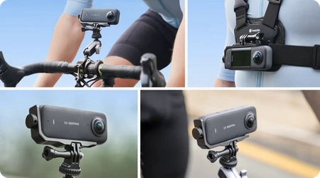 Insta360 X3 Horizontal Action Mount - horizontal mounting bracket