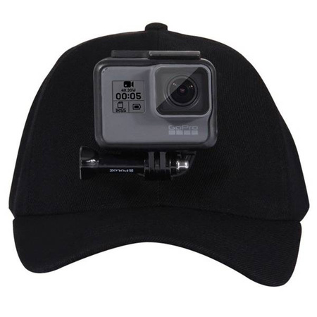 Puluz PU195 cap with a sports camera mount