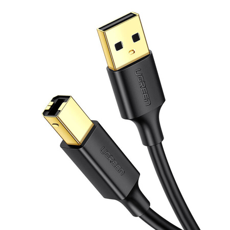 Ugreen US135 | USB 2.0 A-B cable for printer | gold -plated | 5m | black