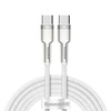 Baseus Cafule USB-C to USB-C cable, 100W, 2m (white)