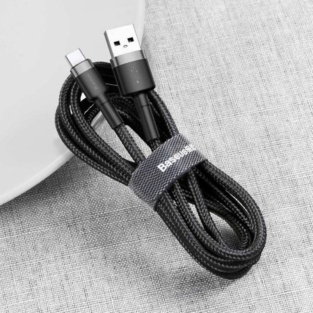 Baseus Cafule 2A 3m USB to USB-C cable (gray-black)