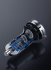 Baseus car charger with 24W display + Baseus Three Primary Colors 1.2m USB cable 3in1
